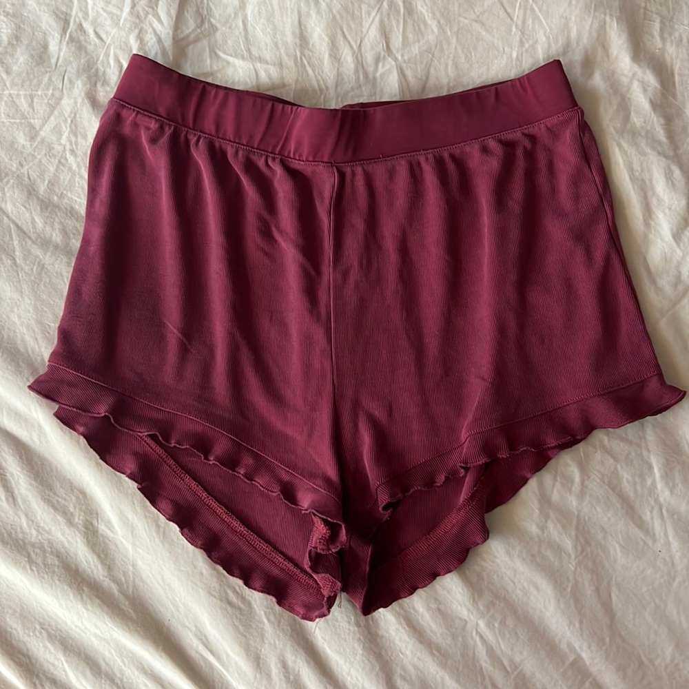Ribbed marine layer sleep shorts